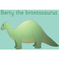 Berty the brontosaurus von Crossbridge Books