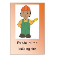 Freddie at the building site von Crossbridge Books