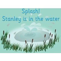 Splash! Stanley is in the water von Crossbridge Books