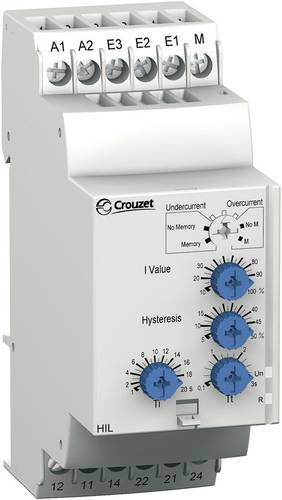 Crouzet Überwachungsrelais 24, 24 - 240, 240 V/DC, V/AC 2 Wechsler HIL 1St. von Crouzet