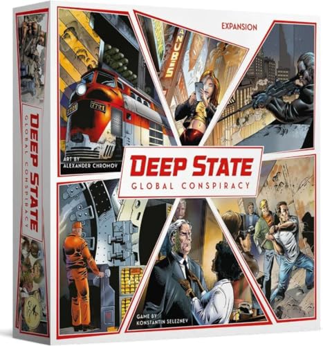 Crowd Games CGA03001 Deep State Global Conspiracy, Multicolor von Crowd Games