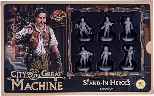 City of The Great Machine: Stand-In Heroes - Board Game - English - Crowd Games von Crowd Games