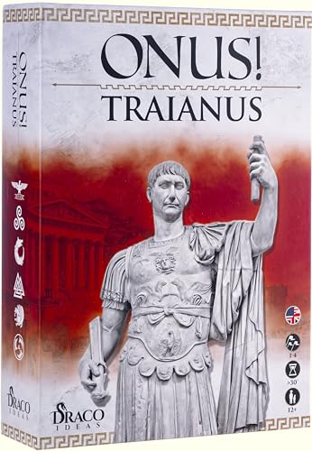 Onus! Traianus – Historical Wargame Without Miniatures | Tactical Ancient Warfare with 8 Armies, Card-Based Combat System, 1st–2nd Century CE Strategy Game | English Onus! Traianus – Historical Wargame Without Miniatures | Tactical Ancient Warfare with 8 Armies, Card-Based Combat System, 1st–2nd Century CE Strategy Game | English von Crowd Games
