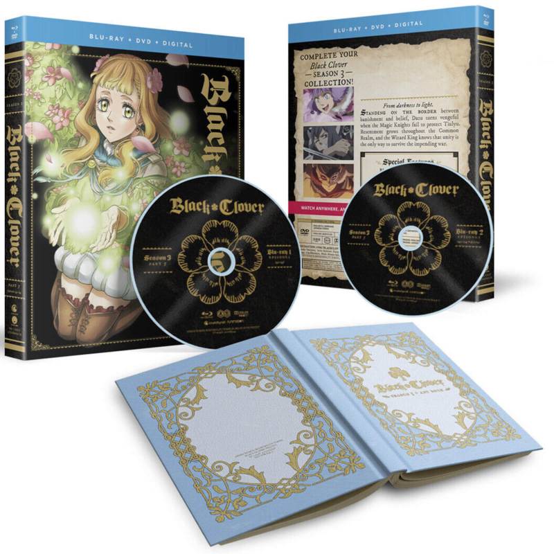 Black Clover Season 3 Part 5 - Combo + Art Book von Crunchyroll