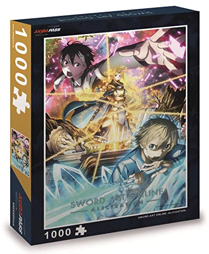 Peppermint Anime (Crunchyroll GmbH) - Sword Art Online - Alicization - Puzzle - 1.000 Teile - original & lizensiert, Silver von Crunchyroll