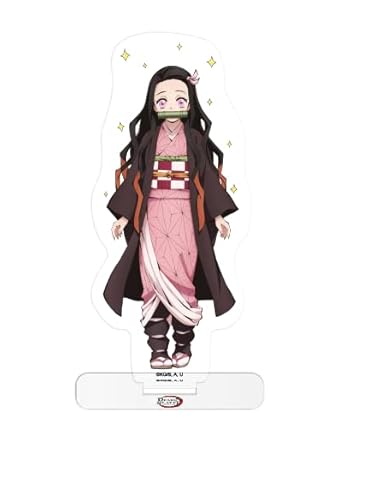 Peppermint Anime (Crunchyroll GmbH) - Demon Slayer - Kimetsu no Yaiba - Nezuko - Acryl Figure, Aufsteller, Standy - 10cm - original & lizensiert von Crunchyroll