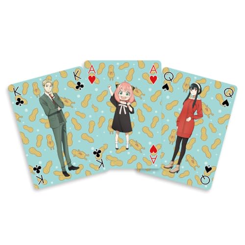 Crunchyroll - Spy x Family - 52 Spielkarten - Poker, Kartenspiel, Deck, Playing Cards - original & lizensiert von Crunchyroll