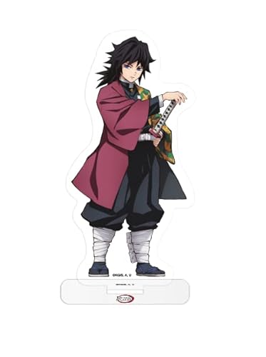 Peppermint Anime (Crunchyroll GmbH) - Demon Slayer - Kimetsu no Yaiba - Giyu - Acryl Figure, Aufsteller, Standy - 10cm - original & lizensiert von Crunchyroll