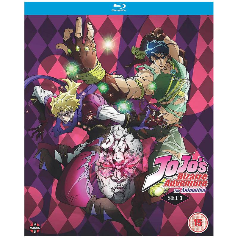 JoJo's Bizarre Adventure Set Eins: Phantom Blood / Battle Tendency von Crunchyroll