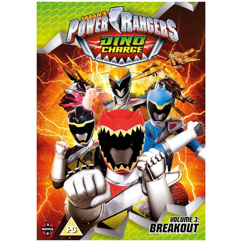 Power Rangers Dino Charge: Breakout (Band 3) Episoden 9-12 von Crunchyroll