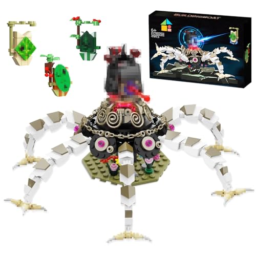 474 Stück Spielfiguren Bausteine Set Kinder Mit 3 Mini Spielzeugen Einzigartige Dekorationen Improve Imagination and Hands-On Ability Geschenk Für 6-12 Jahre Jungen, Mädchen Und Spielmodellsammler von Crunier