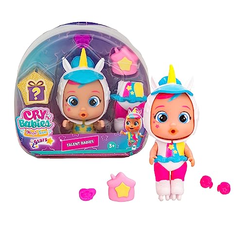 Cry Babies Magic Tears Talent Dreamy - Mini-Sammelpuppe Gekleidet in ihrem individuellen Talent-Outfit - Geschenk Spielzeug für Kinder Ab 3 Jahren Cry Babies Magic Tears Talent Dreamy - Mini-Sammelpuppe Gekleidet in ihrem individuellen Talent-Outfit - Geschenk Spielzeug für Kinder Ab 3 Jahren von Cry Babies