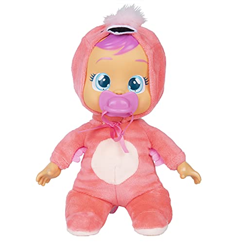 Cry Babies Tiny Cuddles Fancy Puppe, 22,9 cm, Rosa von Cry Babies