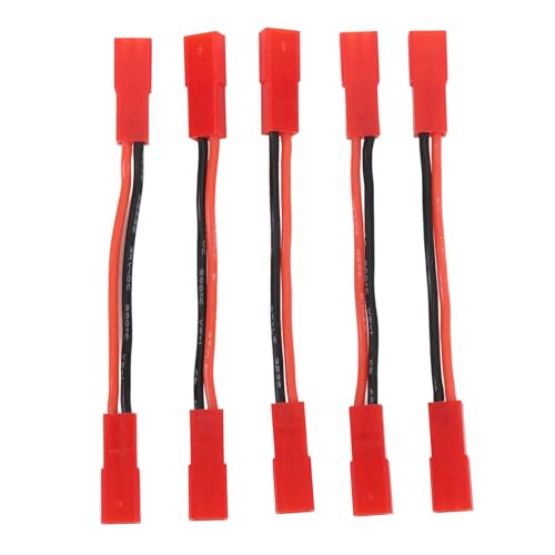Cryfokt 5pcs JST FEMPY Bis JST Femal Female CONTERPORTION -Kabel, 22AWG 5 cm RC Motor ESC -Umrechnungsadapter für RC -Auto, LED -Lichtstreifen, ESC -Umrechnungskabel -Stecker Cryfokt 5pcs JST FEMPY Bis JST Femal Female CONTERPORTION -Kabel, 22AWG 5 cm RC Motor ESC -Umrechnungsadapter für RC -Auto, LED -Lichtstreifen, ESC -Umrechnungskabel -Stecker von Cryfokt