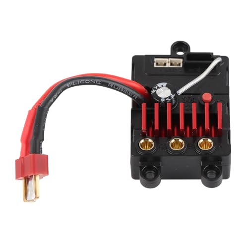 Cryfokt Bürstenloser ESC-Controller, 35 A 2S Lipo 7,4 V RC Integrierter Bürstenloser ESC-Kunststoff-Antistaub für 16103 RC-Car von Cryfokt