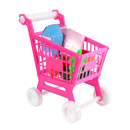 Cryfokt Kids Shopping Cart Trolley Play Set, Zuverlässige Handaugenkoordinationstraining 21pcs Einkaufswagen für Rollenspiele Cryfokt Kids Shopping Cart Trolley Play Set, Zuverlässige Handaugenkoordinationstraining 21pcs Einkaufswagen für Rollenspiele von Cryfokt