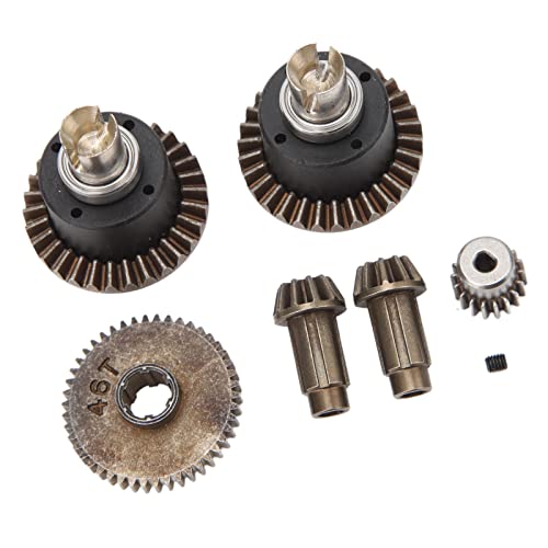 RC Car Motor Gear Kit, Larger RC Differential Gear Kit for 1/16 RC Cars von Cryfokt