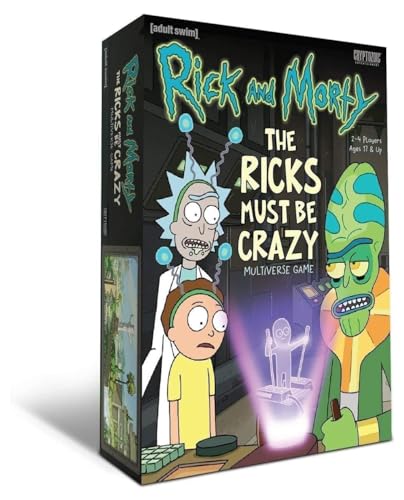 Unbekannt Rick and Morty: The Ricks Must be Crazy - English Unbekannt Rick and Morty: The Ricks Must be Crazy - English von Cryptozoic Entertainment
