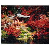 Craft Buddy CAK-A50 - Japanese Temple, 40x50cm Crystal Art Kit, Diamond Painting von Craft Buddy Ltd.