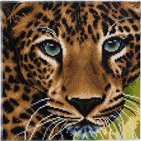 Craft Buddy CAK-A66 - Leopard, 30x30cm Crystal Art Kit, Diamond Painting von Craft Buddy Ltd.