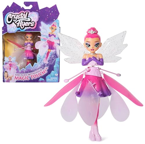 Crystal Flyers, Magical Flying Toy Doll with Crystal Wings, Girls Gifts, Interactive Kids Toys for Girls and Boys Ages 5 and up von Crystal Flyers