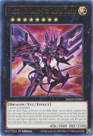 Nummer 107: Galaxy-Eyes Tachyon Dragon - MAGO-EN062 - Gold Rare - 1. Auflage von CrystalCommerce