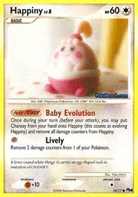 Happiny - 14 - Common - Holo - POP Series Promos 8 von Crystalcommerce