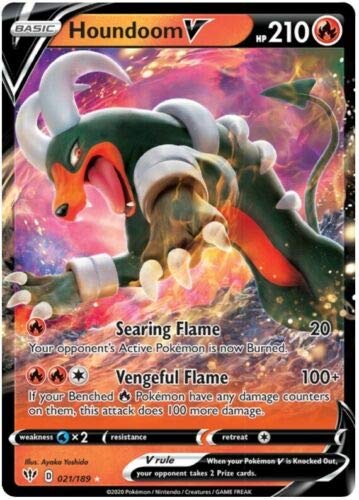 Houndoom V - 021/189 - Ultra Rare von Crystalcommerce