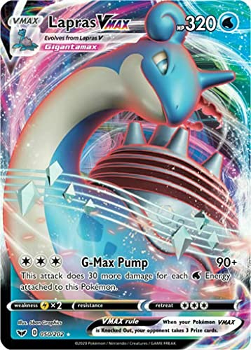 Lapras VMAX - 050/202 - Ultra Rare von Crystalcommerce