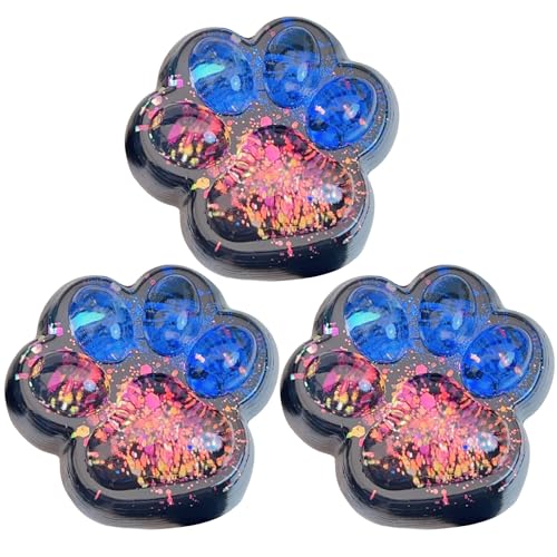3pcs Squeeze -Spielzeug, PVC Starry Sky Cat Paws, süßes Spielzeug für weiche Stressbekämpfung für Kinder, Erwachsene, Erwachsene 3pcs Squeeze -Spielzeug, PVC Starry Sky Cat Paws, süßes Spielzeug für weiche Stressbekämpfung für Kinder, Erwachsene, Erwachsene von Csafyrt