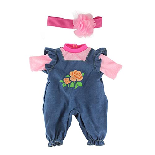 Babypuppentuchpuppenkleider Kleider Outfits Mini Bastelkostüme 17inch Babypuppentuchpuppe für Kinder von Csafyrt