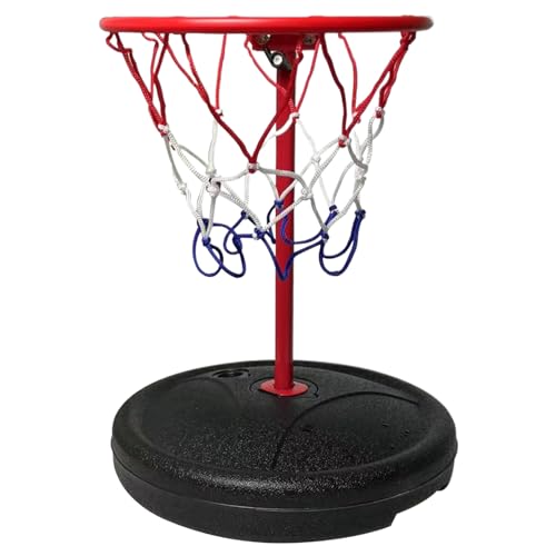 Csafyrt 1 Set Pool Basketball Hoop Floating Pool Basketball Hoop Pool mit 1 Netz 1 Ball & 1 Inflator Pool Basketball für Kinder und Erwachsene Schwimmbad Hops Poolspielzeug für Kinder Erwachsene von Csafyrt