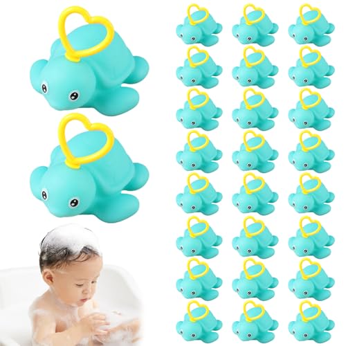 20pcs Badspielzeug, niedliche Schildkröten -Plastik -Babybadspielzeug mit Hebensringfischereispiele Meerestiere für Badezimmer, Pool oder Natur im Freien 20pcs Badspielzeug, niedliche Schildkröten -Plastik -Babybadspielzeug mit Hebensringfischereispiele Meerestiere für Badezimmer, Pool oder Natur im Freien von Csafyrt