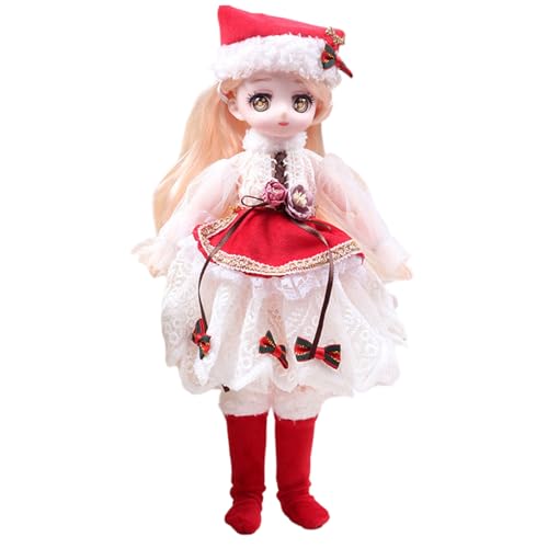 Csafyrt Ball Jointed Puppe 12 Zoll niedliche Puppen mit Kleidungsschuhen Perücke Haare Gesicht Make -up Augen Weihnachtsgeburtstagsspielzeuge für 8+ Jahre alt Csafyrt Ball Jointed Puppe 12 Zoll niedliche Puppen mit Kleidungsschuhen Perücke Haare Gesicht Make -up Augen Weihnachtsgeburtstagsspielzeuge für 8+ Jahre alt von Csafyrt