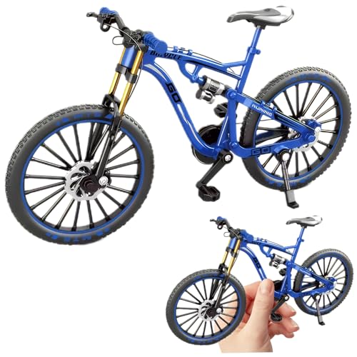 Csafyrt Fingerrad 1: 8-Skala-Simulationslegierung Finger BMX Spielzeug Interactive Mini BMX-Fahrrad mit beweglicher Teilfaltbarbike mit schockierender Dekoration von Csafyrt