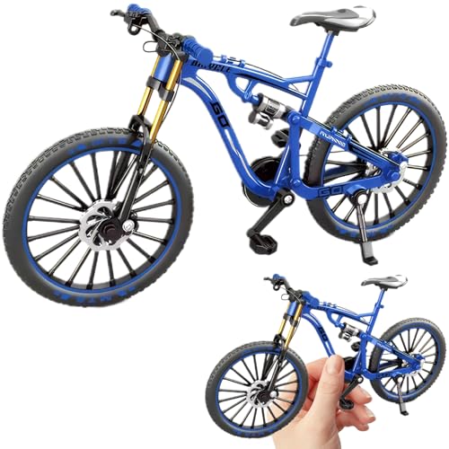 Csafyrt Fingerrad 1: 8 -Skala -Simulationslegierung Finger BMX Spielzeug Interaktives Mini -BMX -Fahrrad mit beweglicher Teilfaltbarbike BMX -Fahrrad von Csafyrt