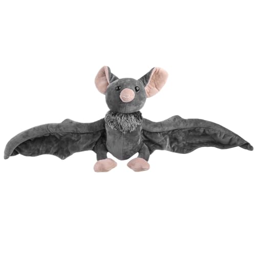 Csafyrt Fledermaus Plüsch 10.2x24.8 gruseliger Goth Bat Stofftier lebensechter Fledermaus -Plüsch weiche Umarmung Halloween Plüsch von Csafyrt