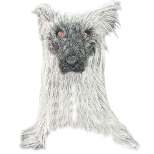 Csafyrt Halloween Werwolf Maske atmungsaktiv von Csafyrt