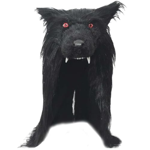 Csafyrt Halloween Werwolf Maske atmungsaktiv von Csafyrt