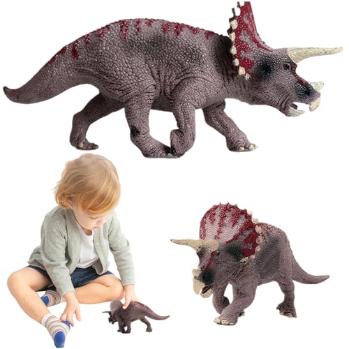 Csafyrt Kleine Dinosaurier-Figuren 7.5x3.4x2 '' Plastikdinosaurier-Figuren realistische Mini-Dinosaurierfiguren Einfach zu reduzierter lehrreicher winziges m von Csafyrt