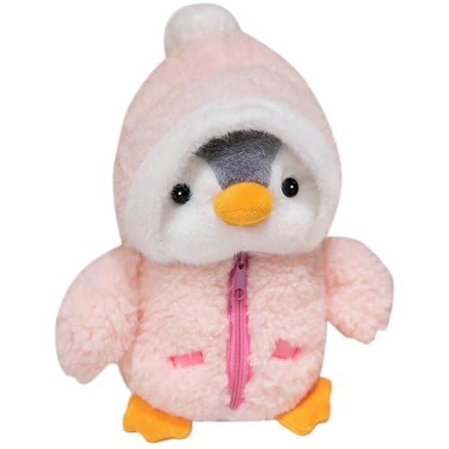 Csafyrt Penguin Plüsch niedliches Pinguin -Stofftier mit Hut und Kleidung 10 kuschelige Weihnachtsgefüllungstiere weiche Körper Pengy Pinguine für Home Weihnachtsfeier Winter Ornament Geschenkstil 1 von Csafyrt