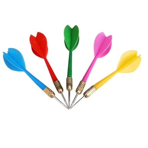 Csafyrt Stahlspitze Darts 5pcs Stahl TIPP professionell für Partyspiellieferungen zufällige Farbe von Csafyrt