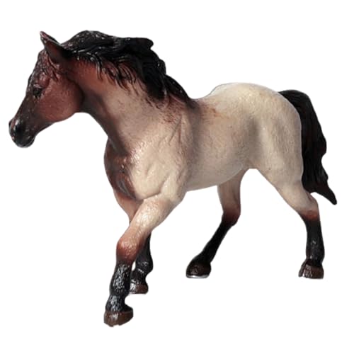 Csafyrt Toy Horse 6.3x1.6x3.7 '' Realistische Plastikpferdstatue mit natürlichen Pose -Bildungsspielzeug liefert Informationen von Csafyrt