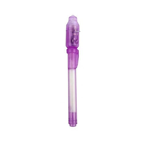 Csafyrt Unsichtbarer Tintenstift Magic Security Marker Stift mit UV -Taschenlampe für geheime Nachricht von Csafyrt