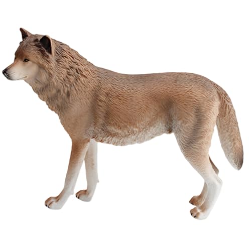 Csafyrt Wolf Figur PVC Realistisches Wolfsspielzeug Tier Abbildung 8.1x6.2x2.1in Frühes Bildungsspielzeug Csafyrt Wolf Figur PVC Realistisches Wolfsspielzeug Tier Abbildung 8.1x6.2x2.1in Frühes Bildungsspielzeug von Csafyrt