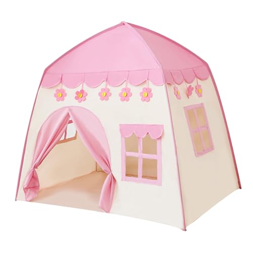 Indoor Playhouse Princess Castle Kids 51.18x39.37x51.18 Zoll Spiel Zelt Großes Fairy Playhouse Tipee Zelt für Kinder Geburtstagsgeschenk von Csafyrt