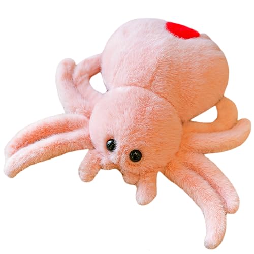 Spider Plüsch 9,8 Zoll dekorativ Big Eyes Spiderman Plushie Entzückende Halloween -Stofftiere Weiche Spinnenwärmungen ausgestopfte Tiere lustige Party Gefälligkeiten für Jungen und Mädchen Style2 von Csafyrt