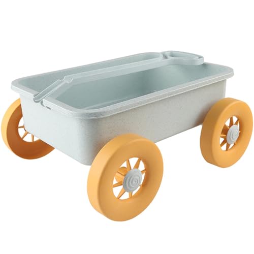 Toy Wagon, 12.01x13.78x7.09 sicherer Plastik wiederverwendbares tragbares leichte Wagon Kids Beach Spielzeuggeschenke für Spielwasser Sand Toy Wagon, 12.01x13.78x7.09 sicherer Plastik wiederverwendbares tragbares leichte Wagon Kids Beach Spielzeuggeschenke für Spielwasser Sand von Csafyrt