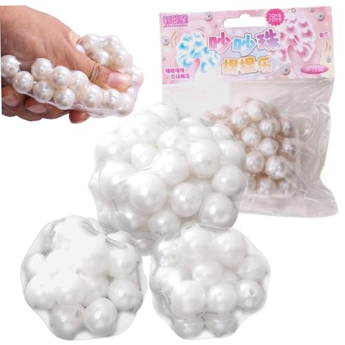 Traubenstress Ball 3pcs Perle Vakuum Stress Kugel Perlen Formen von Csafyrt