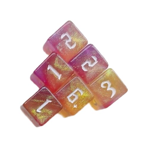 16mm Zices Set Bunfle Sechs Sided Dices Cubes Mit Großen Zahlen Spielen Runde Block Kinder Mathematikunterricht Bildungsspielzeug von Csnbfiop